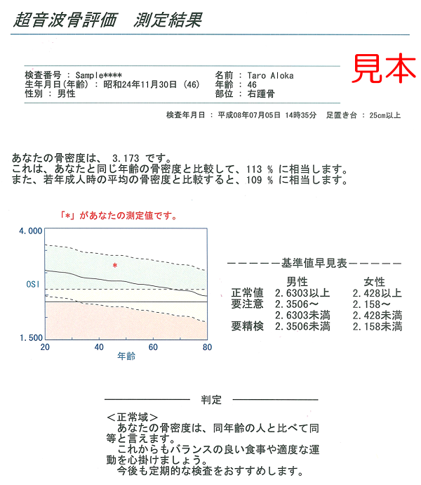 骨 密度 検査